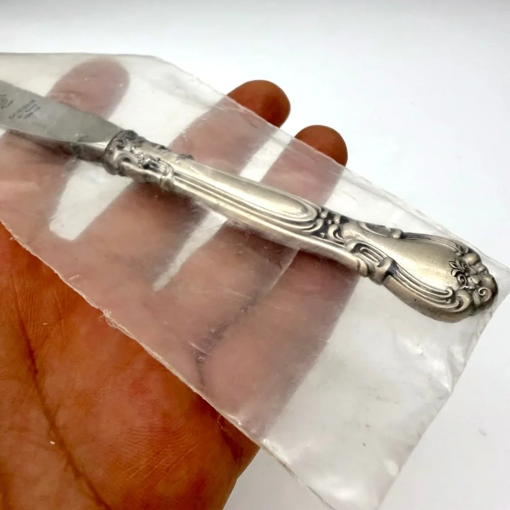 Gorham Sterling Silver Handle Butter Spreader‎ Knife 6.5